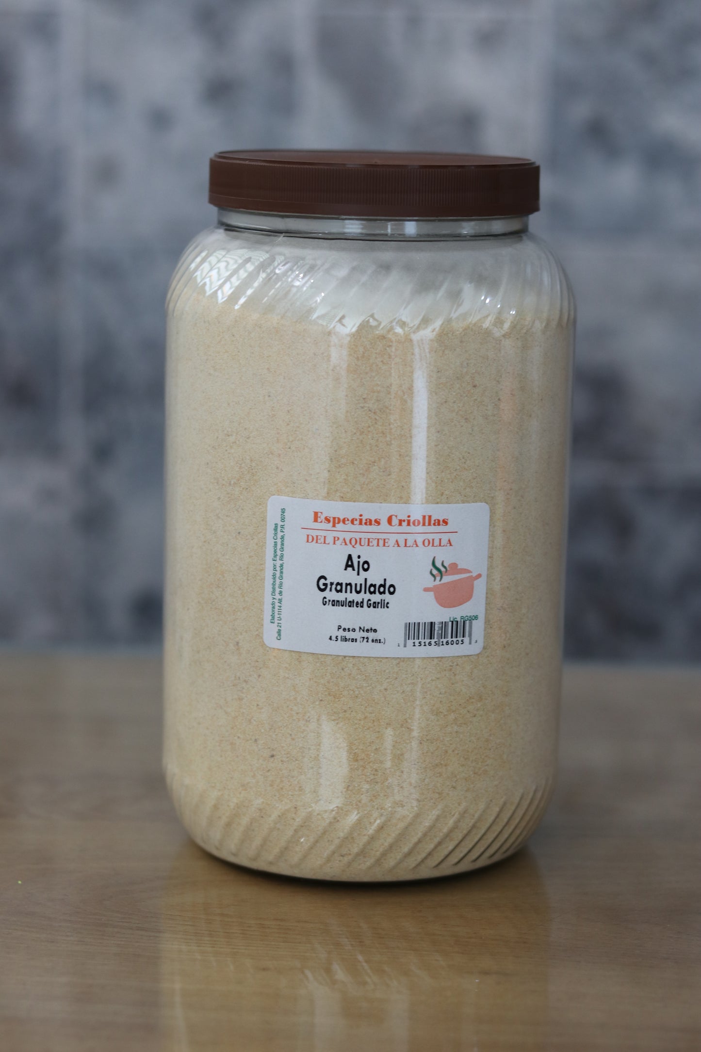 Ajo Granulado/Granulated Garlic Institucional