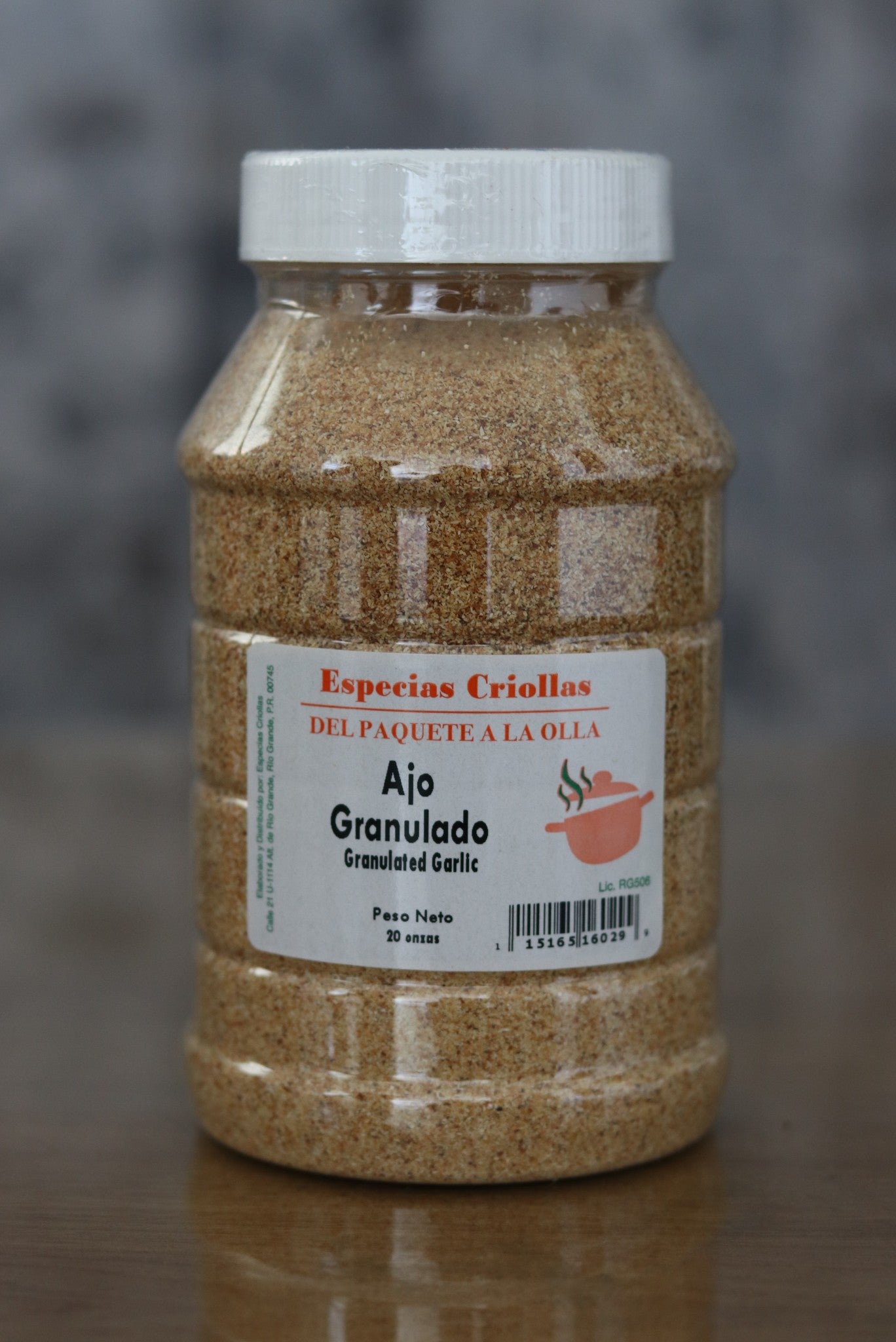 Ajo Granulado/Granulated Garlic